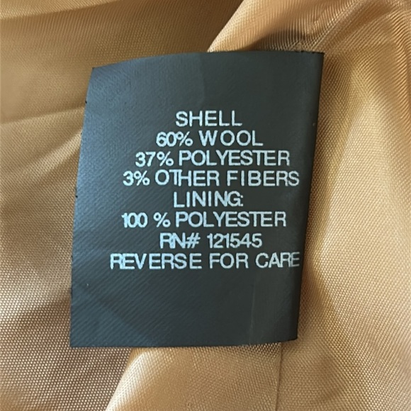 LONDON FOG HOODED COAT IN CAMEL SIZE M - Picture 10 of 15